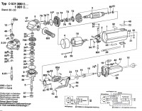 Bosch 0 601 301 013 Usw(J)77..S 3 Angle Grinder 220 V / Eu Spare Parts